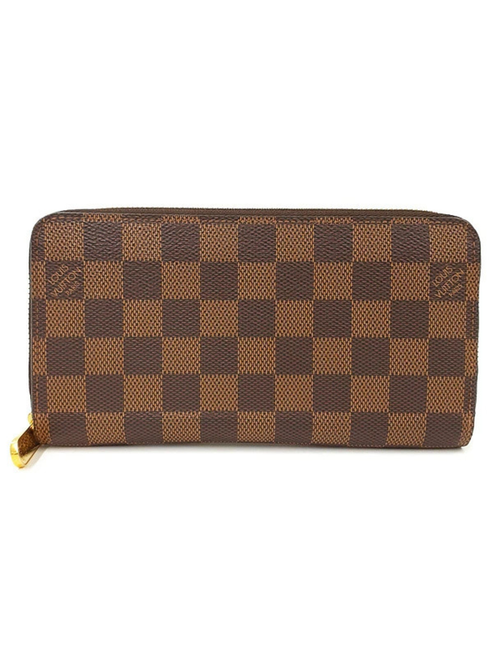 Louis Vuitton Damier Zippy Wallet Round Zipper Long